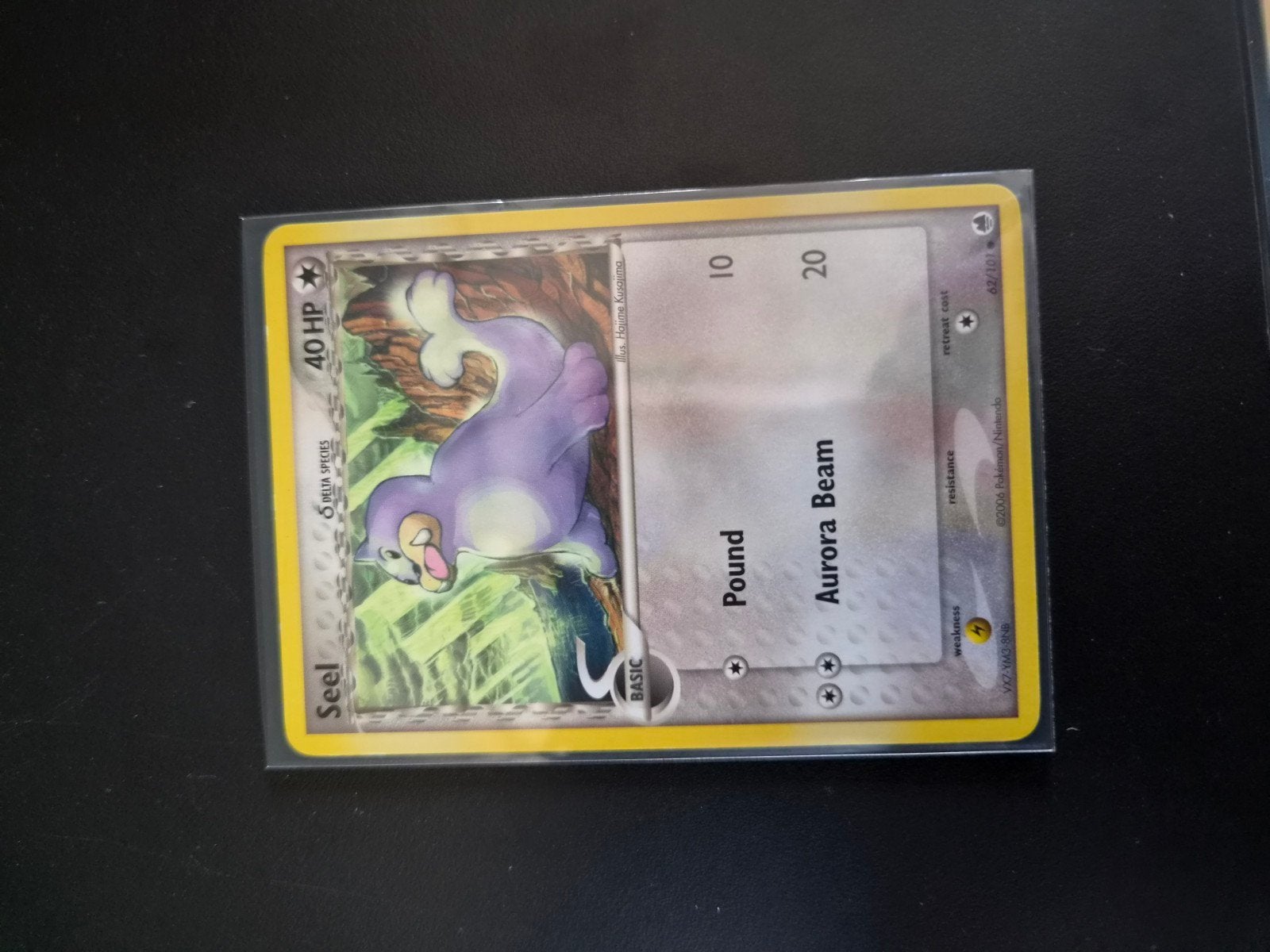 Seel Pokémon Kaart uit 2006, Ophalen of Verzenden, Zo goed als nieuw, Losse kaart