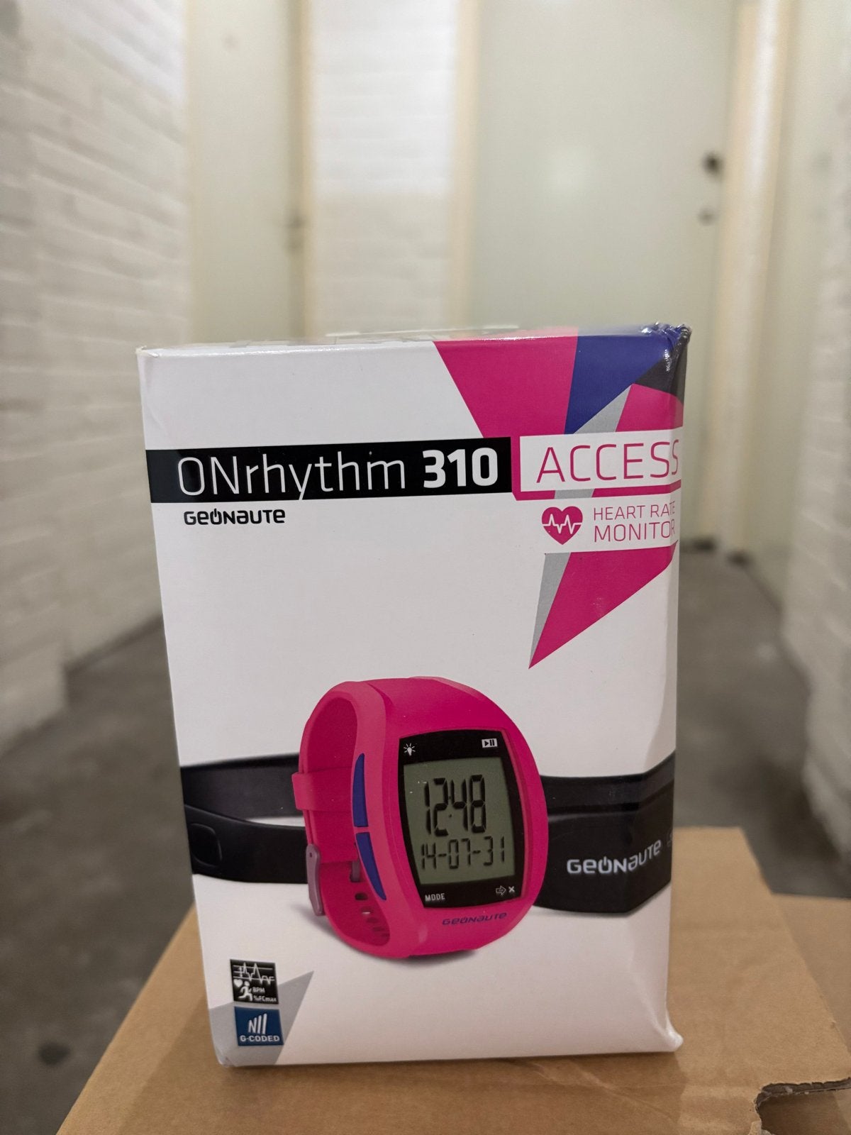 Decathlon Geonaute ONrhythm 310 Access Hartslagmeter, Sport en Fitness, Ophalen of Verzenden, Nieuw, Overige merken, Met borstriem