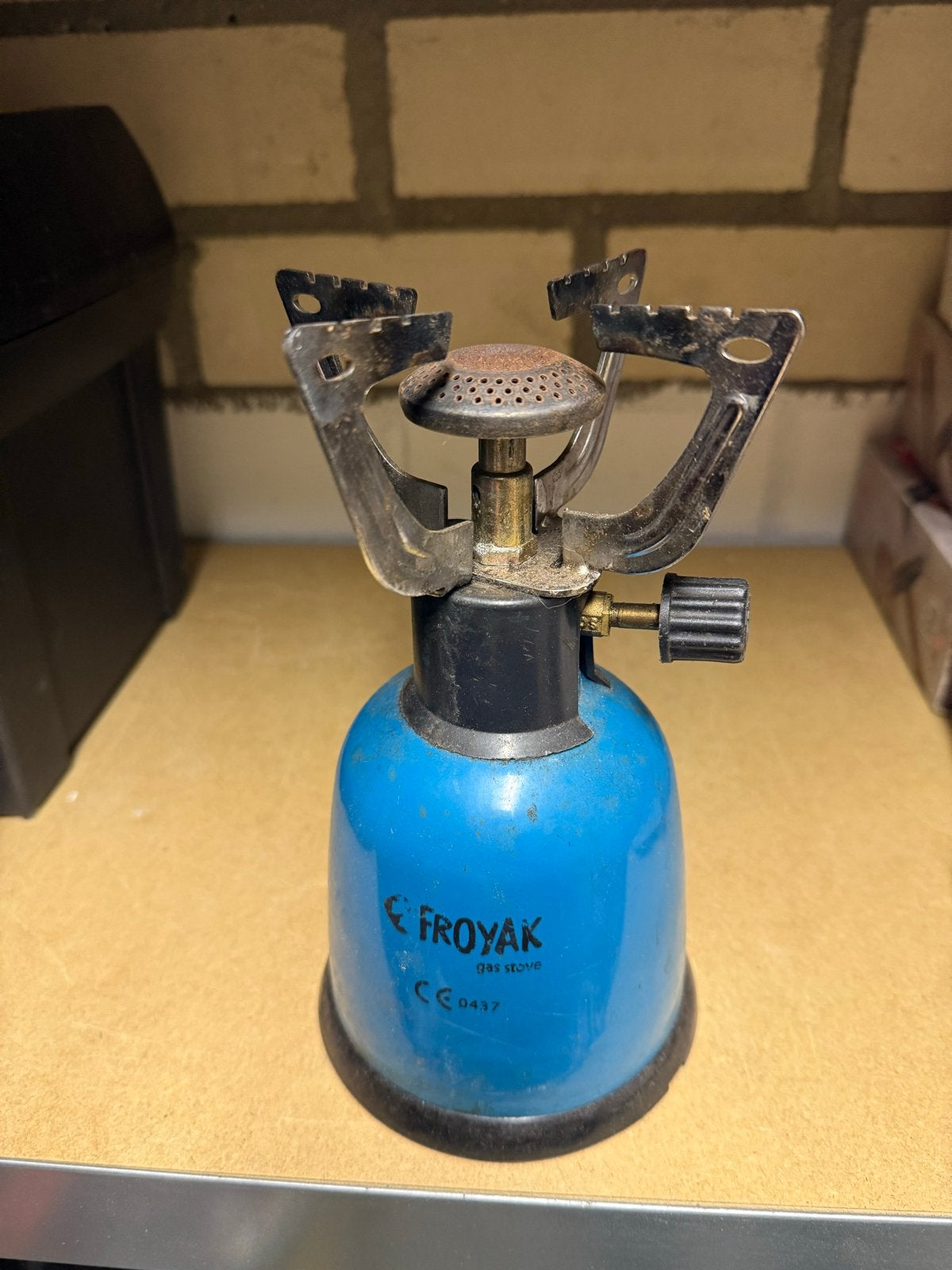 Froyak gasbrander - Compacte camping kooktoestel, Ophalen of Verzenden, Gebruikt