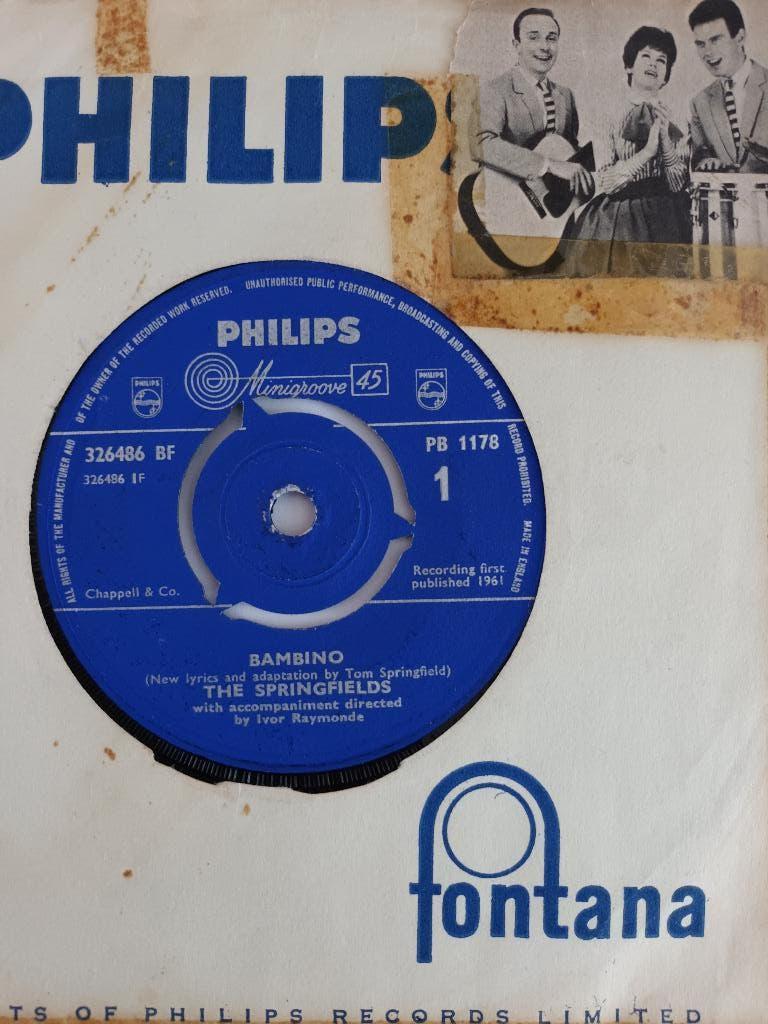The Springfields - Bambino / Star Of Hope, Cd's en Dvd's, Vinyl Singles, Ophalen of Verzenden, Zo goed als nieuw, Overige genres