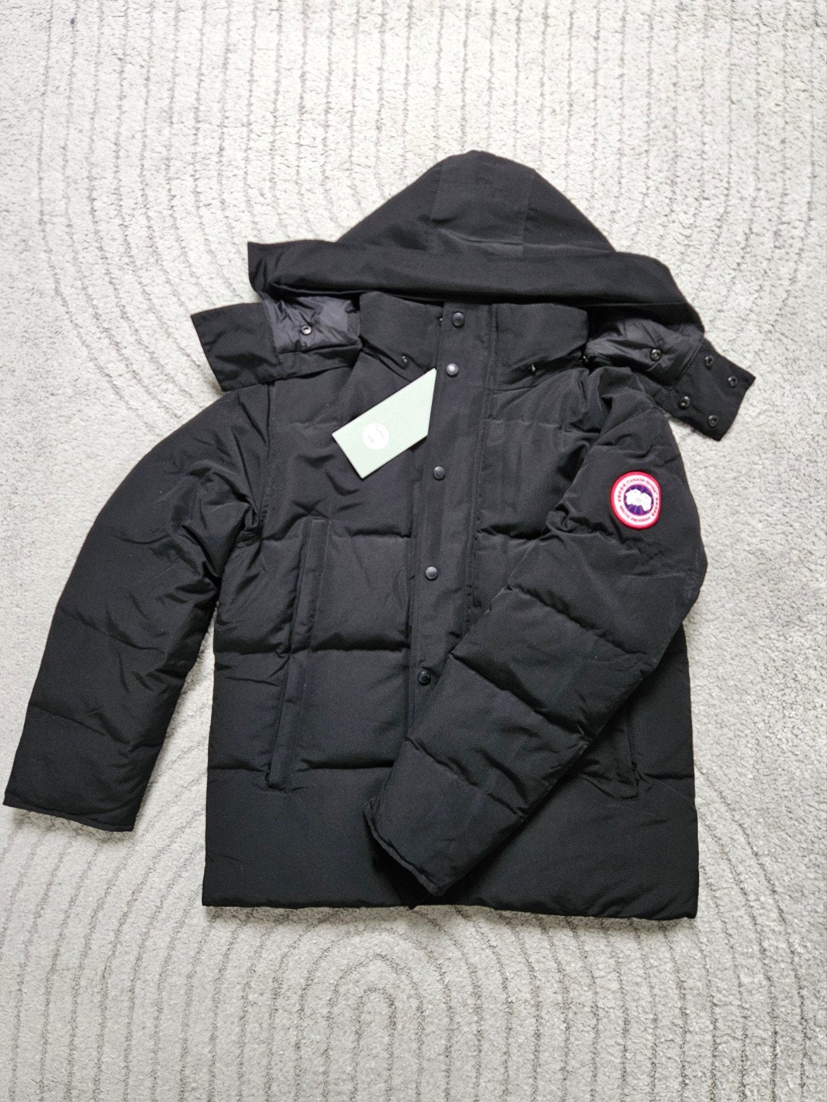 Canada Goose Wyndham  Zwart - Nieuw met labels, Maat 52/54 (L), Zwart, Canada Goose, Nieuw