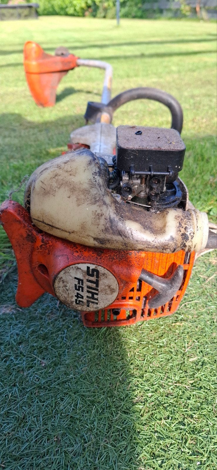 Stihl FS45 Benzine Bosmaaier - Gebruikt, Tuin en Terras, Grastrimmers, Ophalen, Gebruikt, Benzine