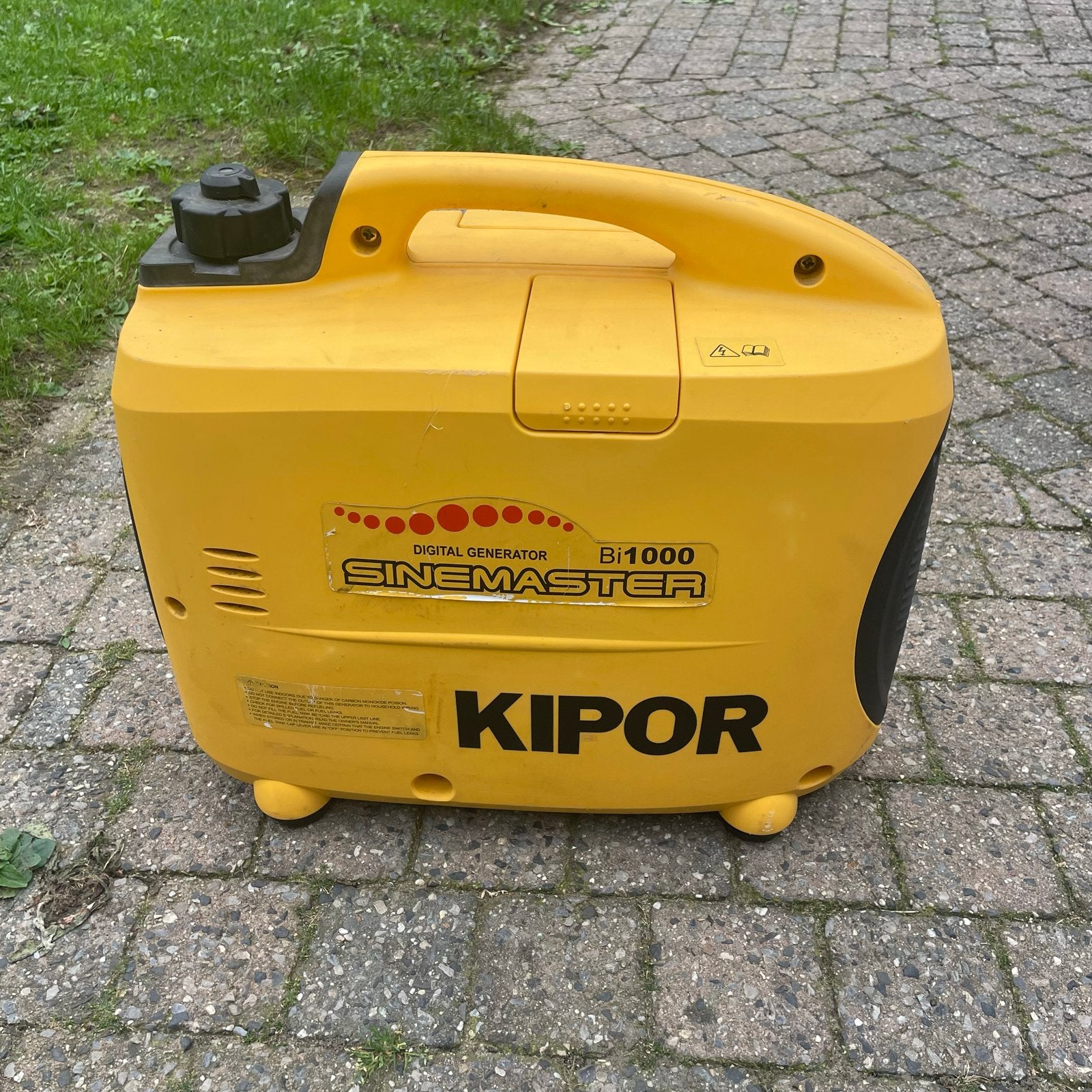 Kipor Sinemaster BI1000 Digitale Generator, Ophalen, Gebruikt, Benzine, Geluidgedempt