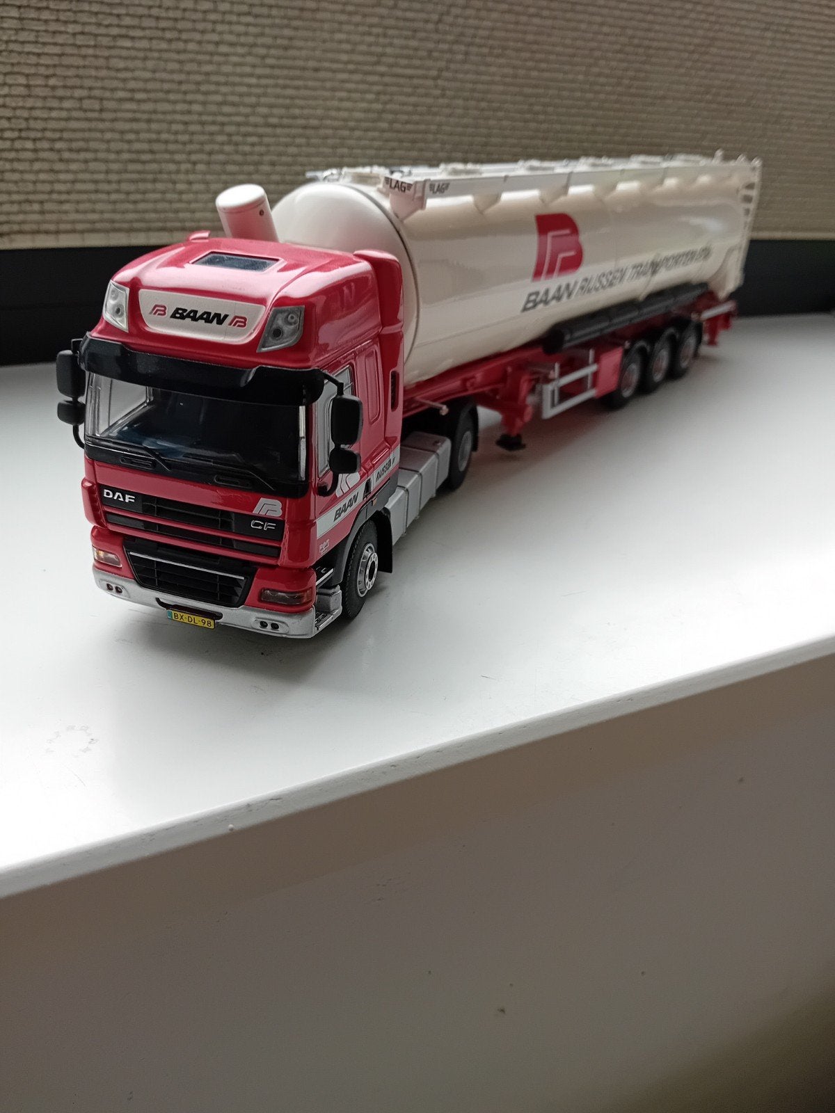 Daf CF met Bulktrailer Baan Rijssen BV., Ophalen of Verzenden, Zo goed als nieuw, Bus of Vrachtwagen, Wsi