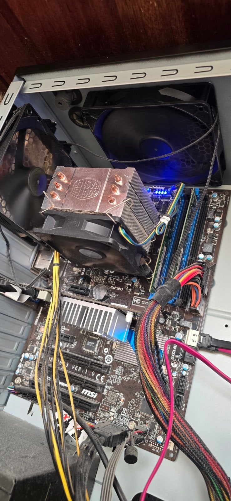 Gaming PC met MSI moederbord en Antec 450W voeding, Onbekend, Gebruikt, Onbekend, Gaming