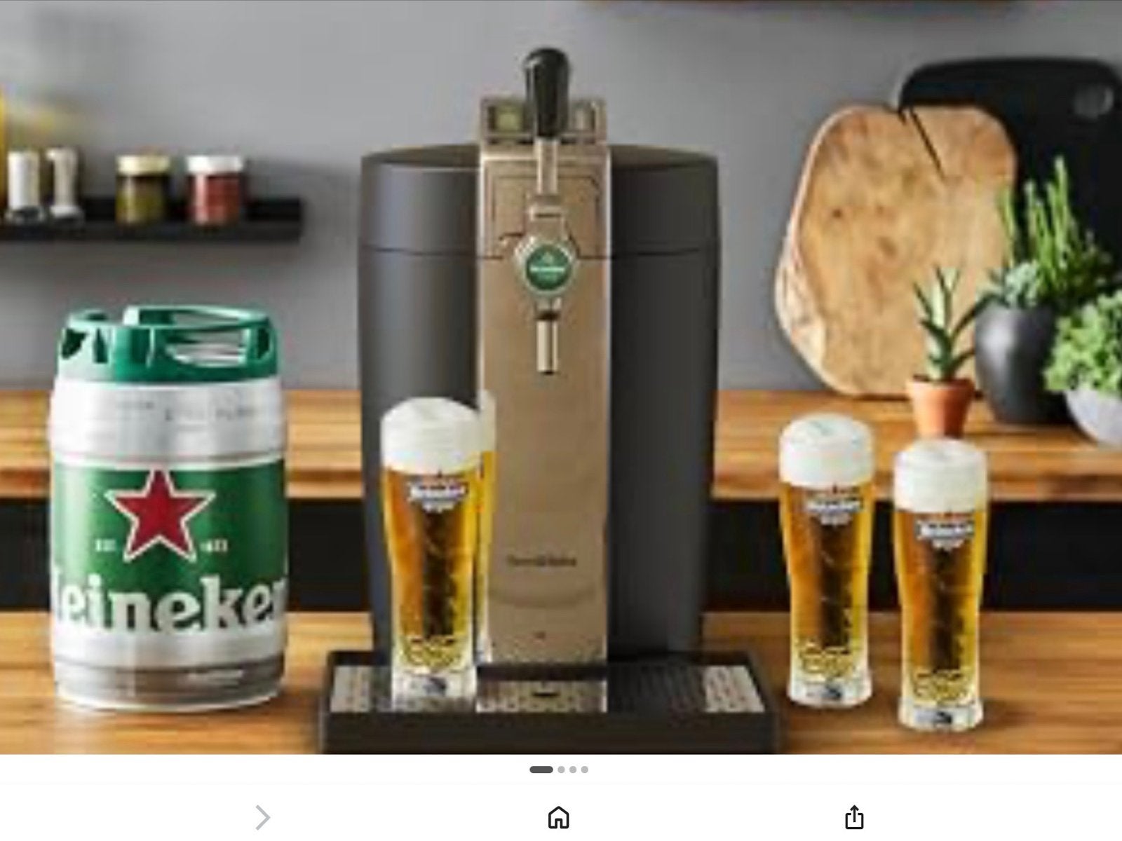Krups thuistap voor heerlijk koel bier, Witgoed en Apparatuur, Ophalen of Verzenden, Gebruikt, Krups