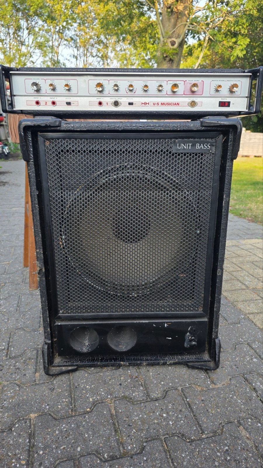 HH V-S Musician versterker met Unit Bass speaker, Ophalen, Gebruikt, Minder dan 50 watt