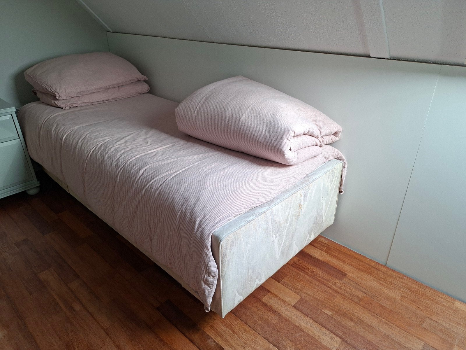 2x ledikant inclusief matras, gratis af te halen, Huis en Inrichting, Ophalen, Gebruikt, Eenpersoons, 80 cm
