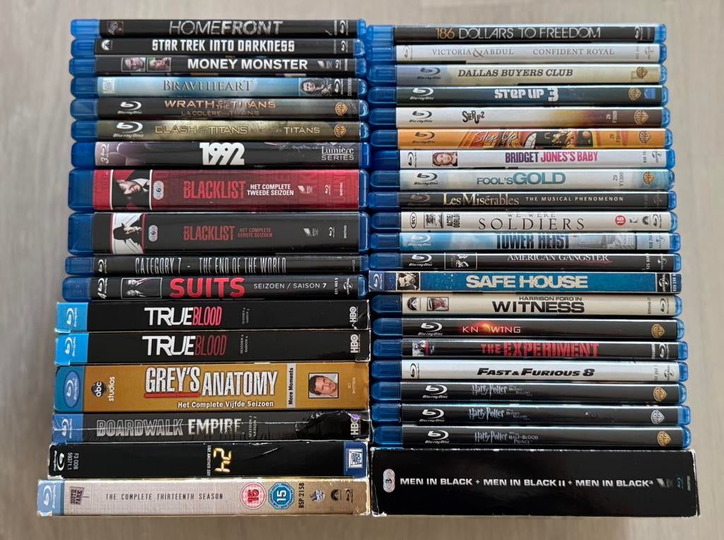 Blu-Ray | Collectie 40x films en series in 1 koop voor €52, Cd's en Dvd's, Blu-ray, Ophalen of Verzenden, Gebruikt