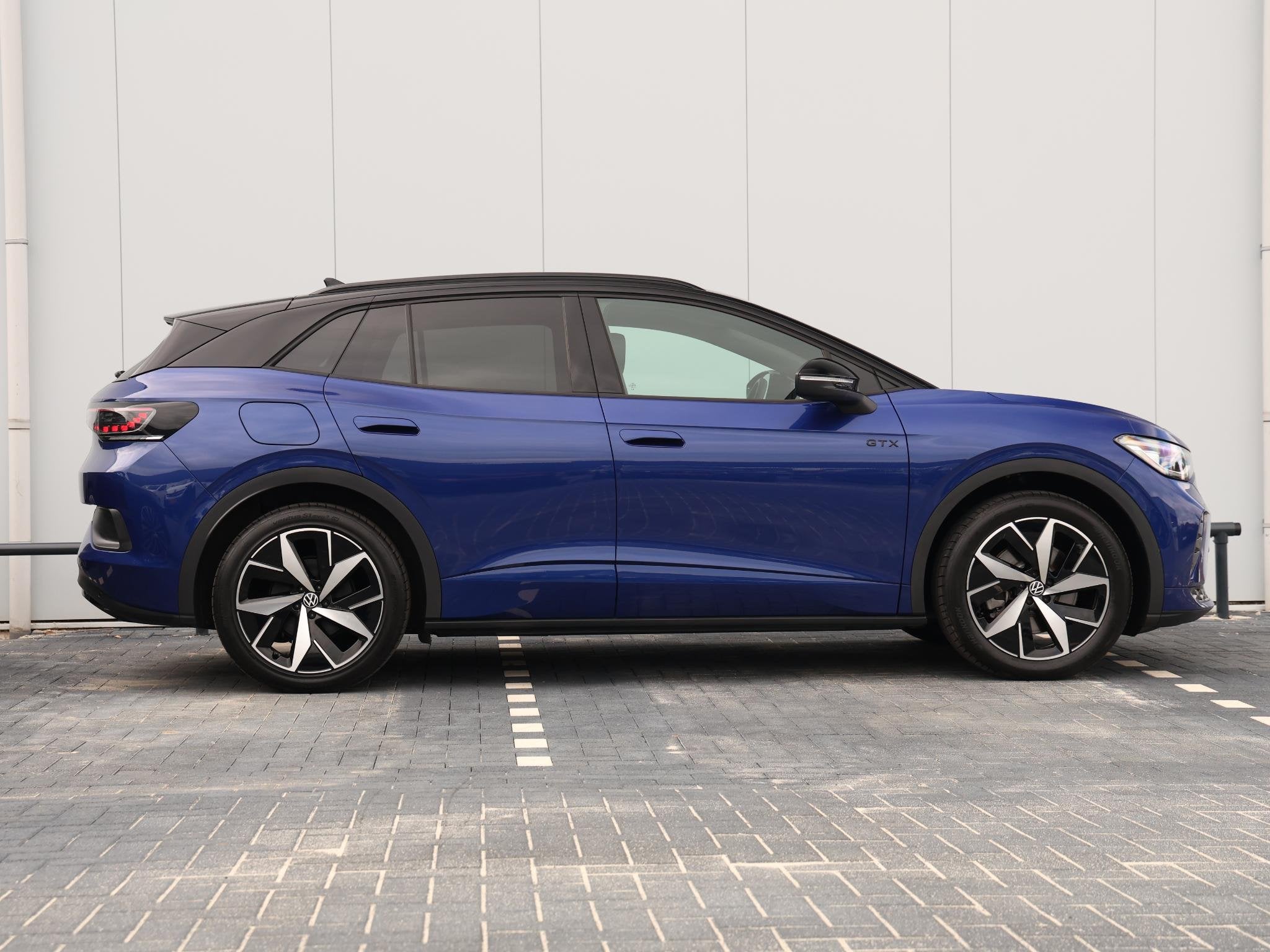 Volkswagen ID.4 GTX 4MOTION 77 kWh 340pk | Cruise control |, Auto's, Automaat, Stof, Blauw, 340 pk