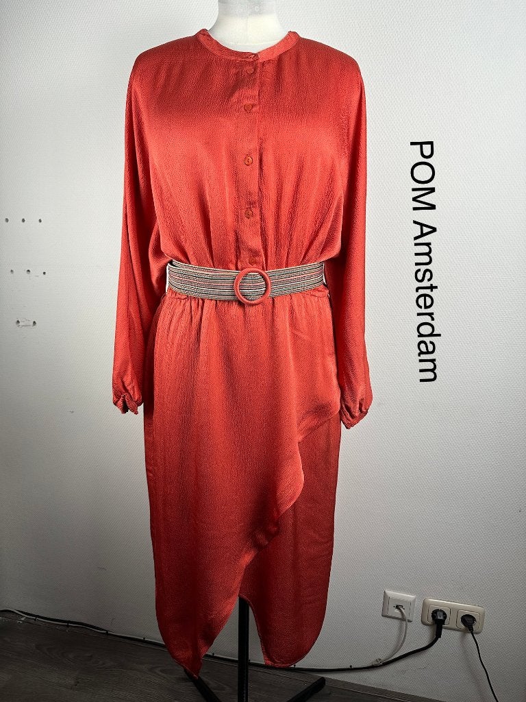 POM Amsterdam Jurk  (mt: 42) 18,6/136, POM Amsterdam, Blauw, POM Amsterdam, Maat 42/44 (L)