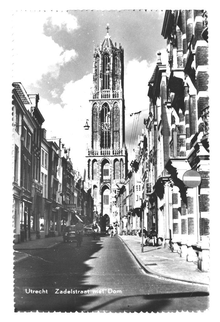 968884	Utrecht	1961 Zadelstraat	Dom	Gelopen, Ophalen of Verzenden, 1960 tot 1980, Gelopen, Utrecht