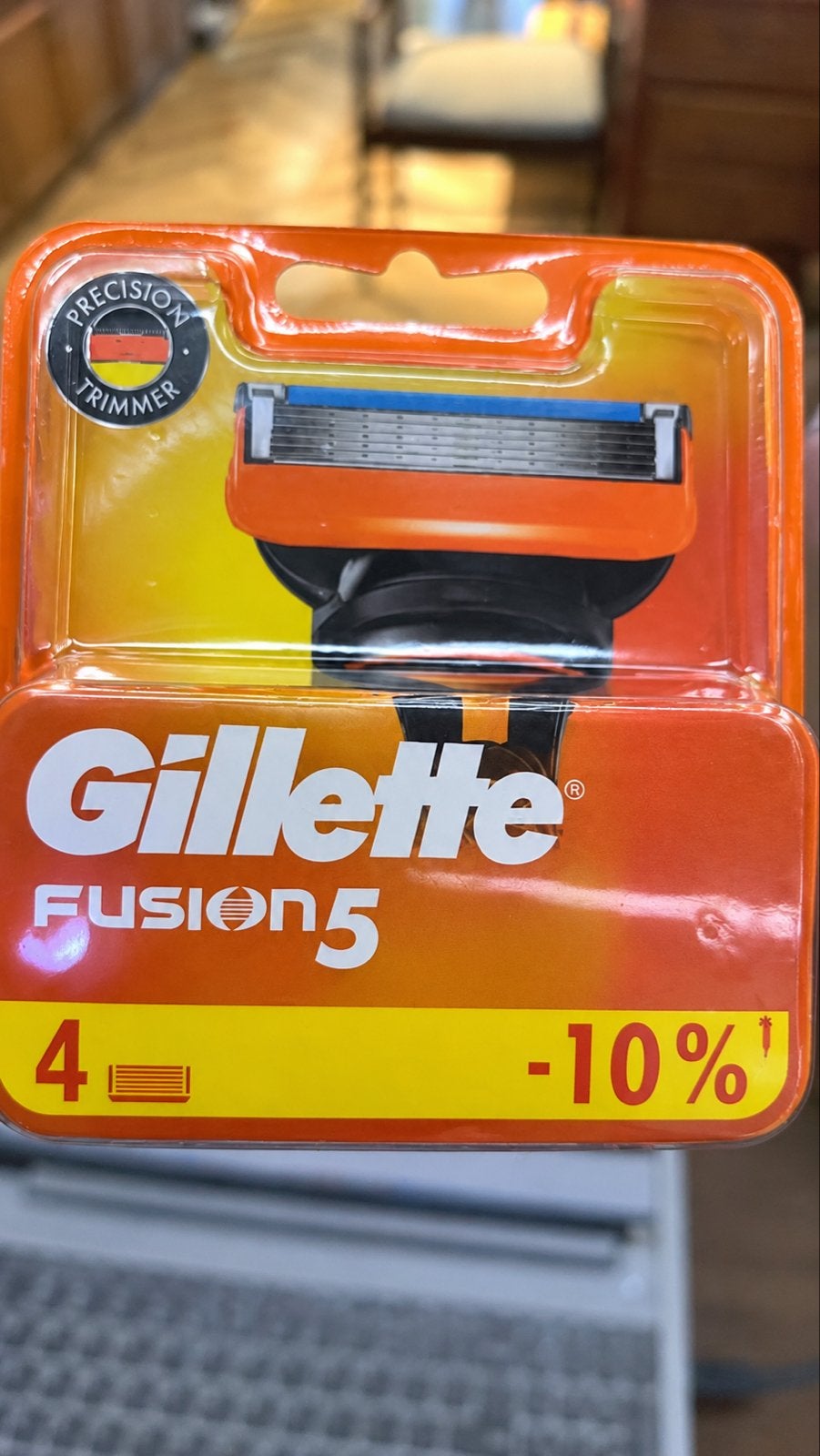 Gillette Fusion 5 mesjes - 4 stuks, Ophalen, Nieuw, Scheren en Epileren