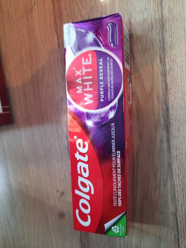 Colgate Max White Purple Reveal Tandpasta - Nieuw, Ophalen of Verzenden, Nieuw, Tandpasta