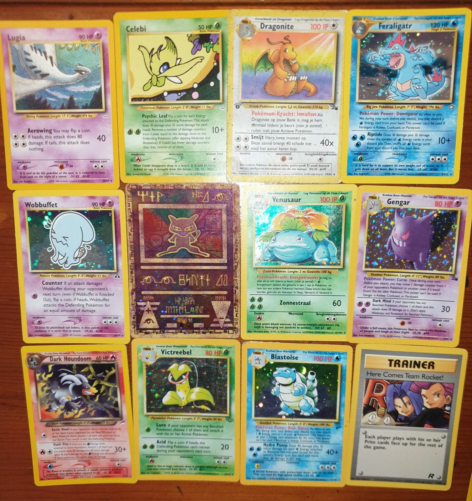- update- Oude pokemon kaarten, Verzenden, Gebruikt, Meerdere kaarten