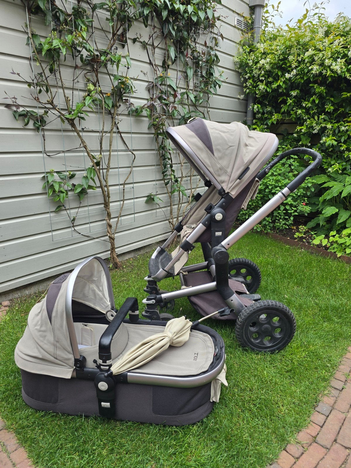 Joolz Day kinderwagen met reiswieg en parasol, Gebruikt, Combiwagen, Met reiswieg, Ophalen