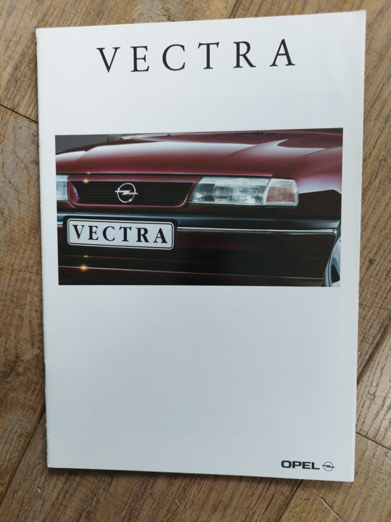 Opel Vectra brochure uit 1992 - 24 pagina's, Opel, Zo goed als nieuw, Opel, Ophalen of Verzenden