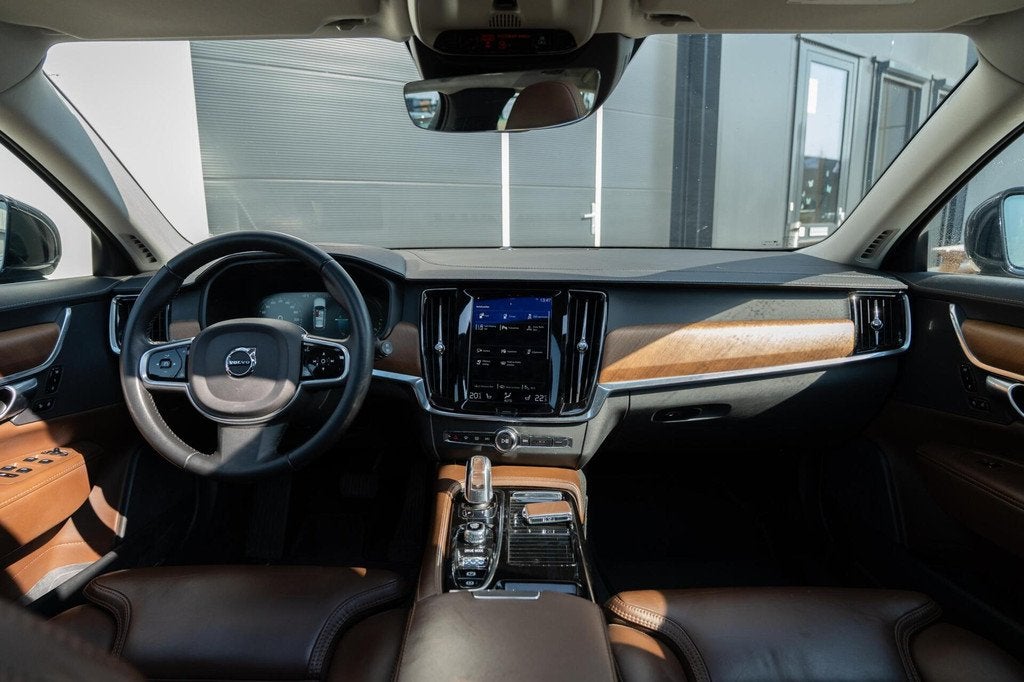 Volvo V90 2.0 T8 AWD Inscription Leder|Memory|Pano|BOMVOL!, Auto's, Volvo, Automaat, V90, 4 cilinders, 1969 cc
