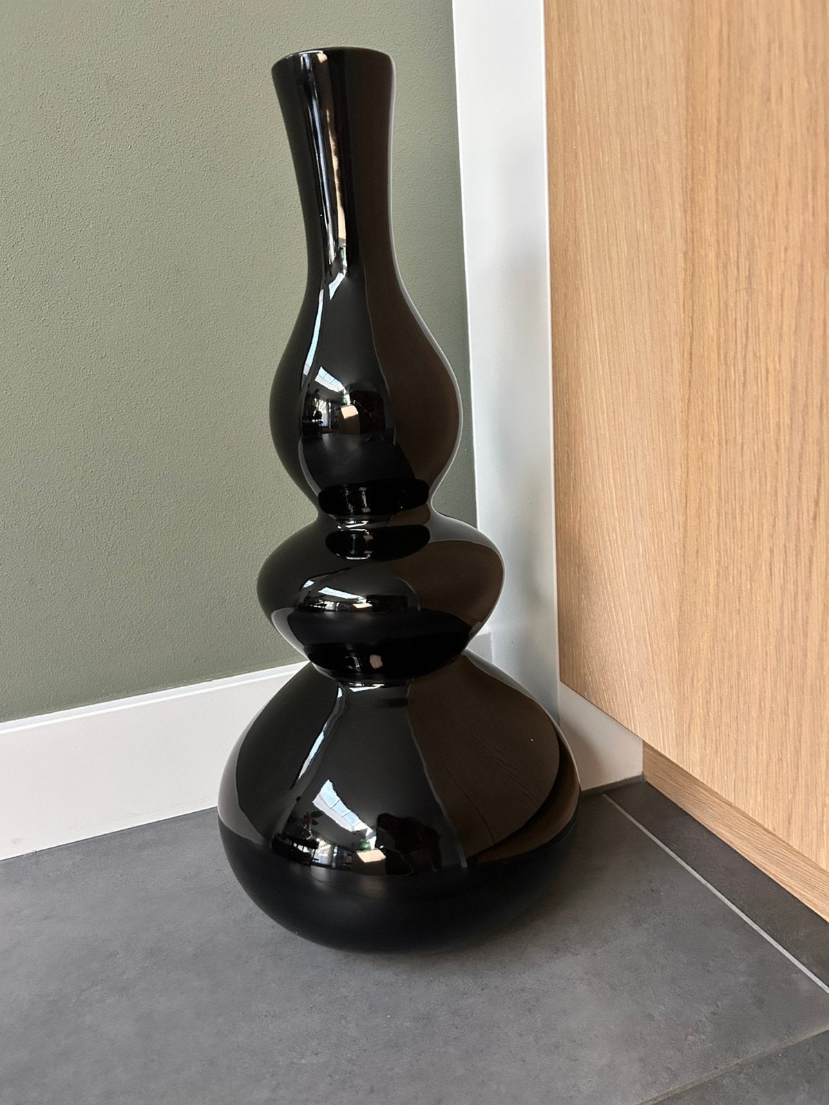 Moderne eric kuster style vaas 50 cm, Ophalen, Zo goed als nieuw