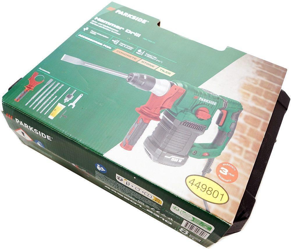 Bosch-merk klop hamer boormachine NIEUW koffer m toebehoren, 600 watt of meer, Nieuw, Variabele snelheid, Ophalen