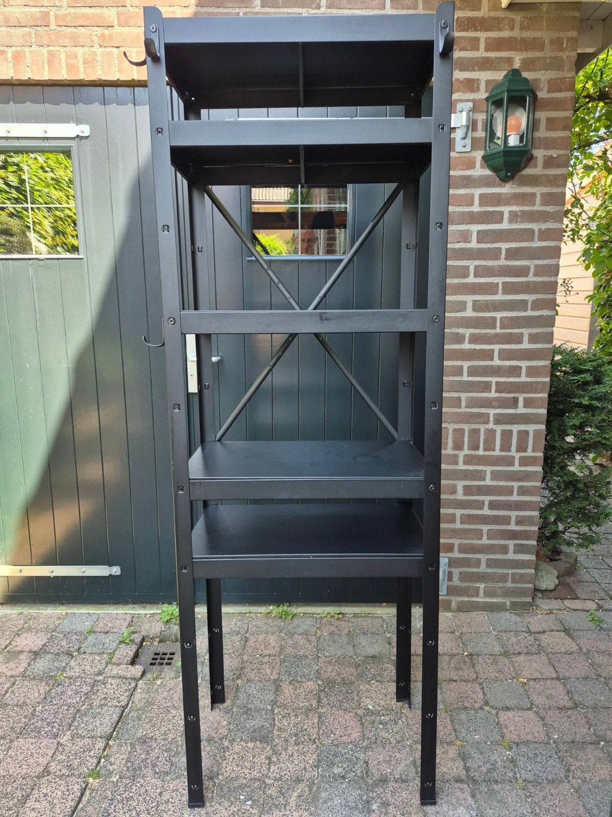 Ikea Bror Stellingkast - Zwart (190x64.5x39.5 cm), Ophalen, Gebruikt