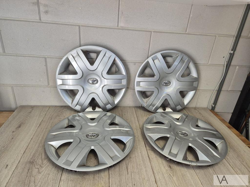 Toyota Avensis / Auris wieldop set van 4 16 inch ORIGINEEL, Gebruikt, -, -, Ophalen of Verzenden