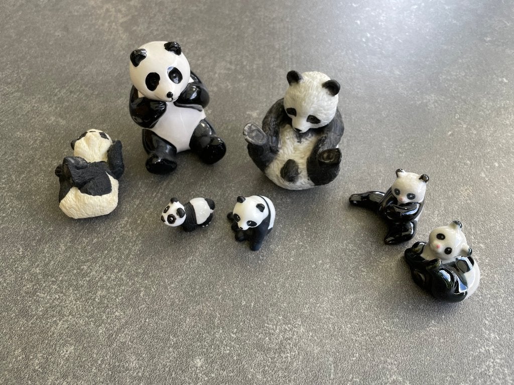 Verschillende Panda figuurtjes, Ophalen of Verzenden, Zo goed als nieuw, Dier