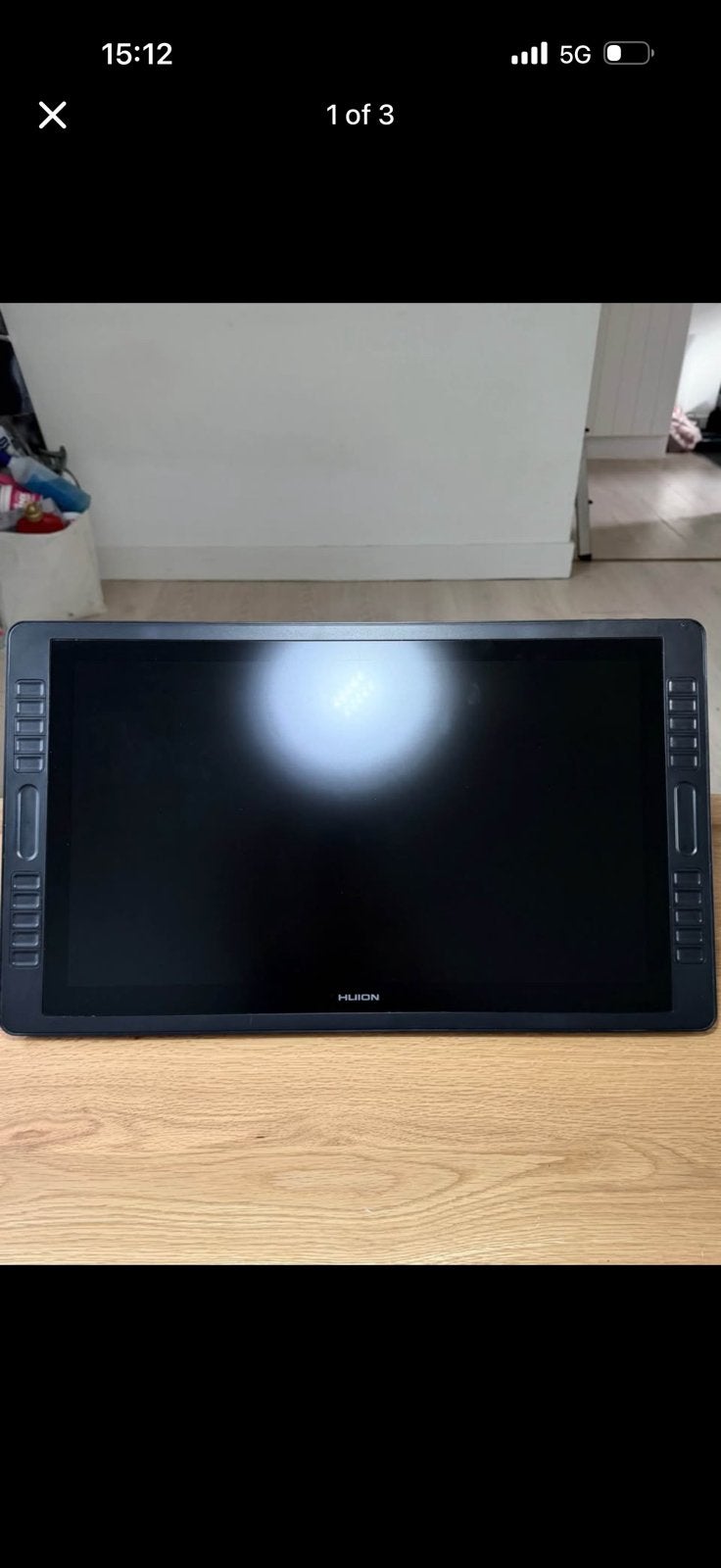 Graphics monitor “Huion Kamvas PRO 24”, IPS, Full HD, Ophalen of Verzenden, Zo goed als nieuw