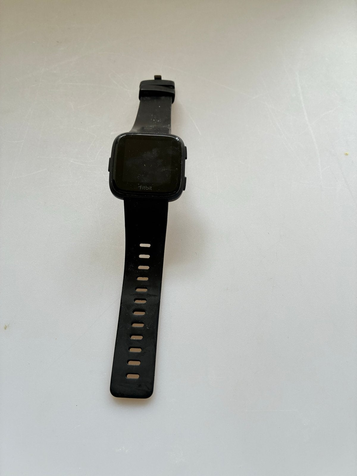 Fitbit Versa Smartwatch Zwart - Gebruikt, 8013XG, Gebruikt, Zwart, Ophalen of Verzenden