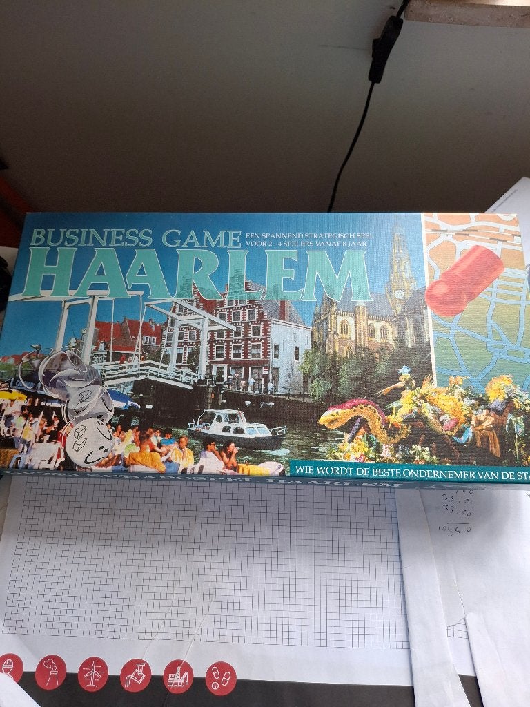 Business Game Haarlem, Hobby en Vrije tijd, Gezelschapsspellen | Bordspellen, Een of twee spelers, Ophalen, Zo goed als nieuw