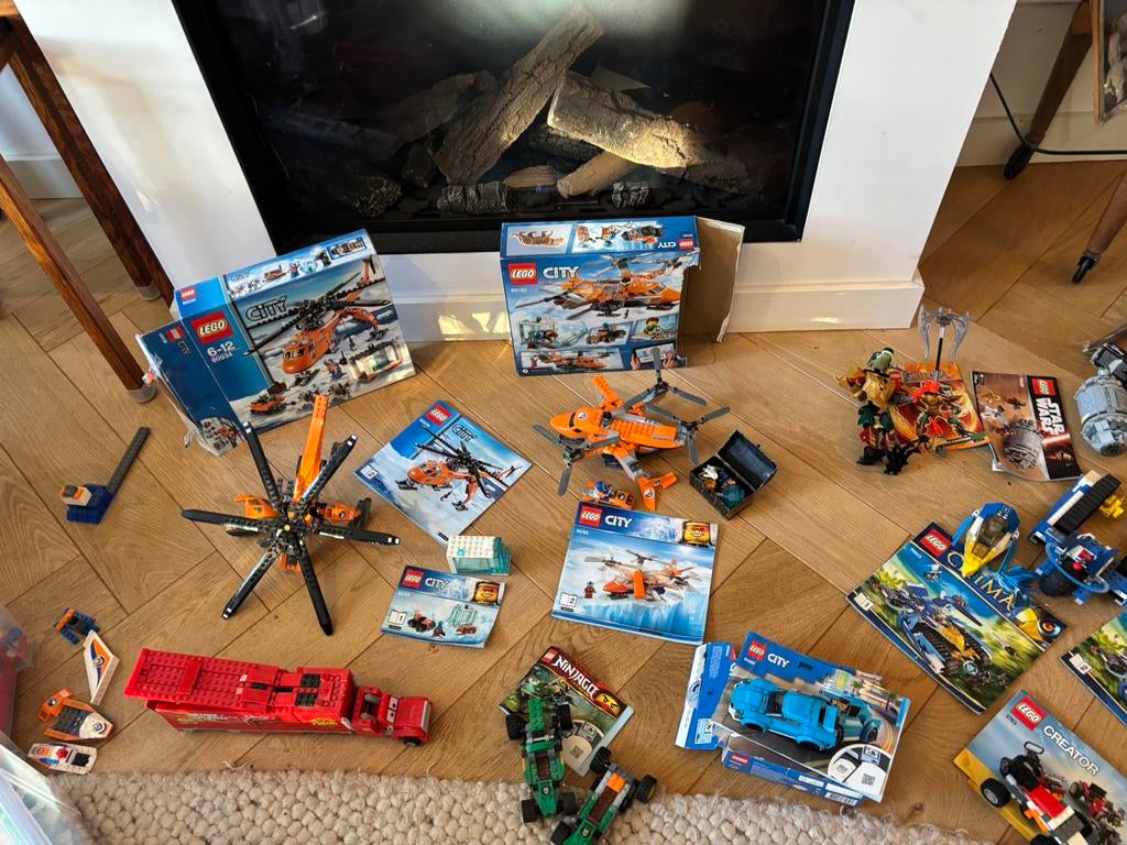 Niet compleet : City, Ninjago, Chima, Star Wars, Lego, Ophalen of Verzenden, Inclusief doos, Complete set