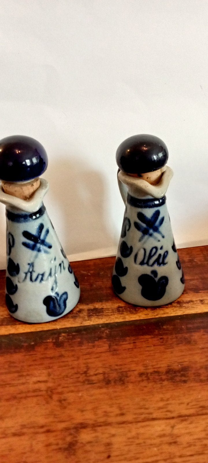 Vintage Keuls aardewerk azijn en olie stel, Antiek en Kunst, Antiek | Keramiek en Aardewerk, Ophalen of Verzenden