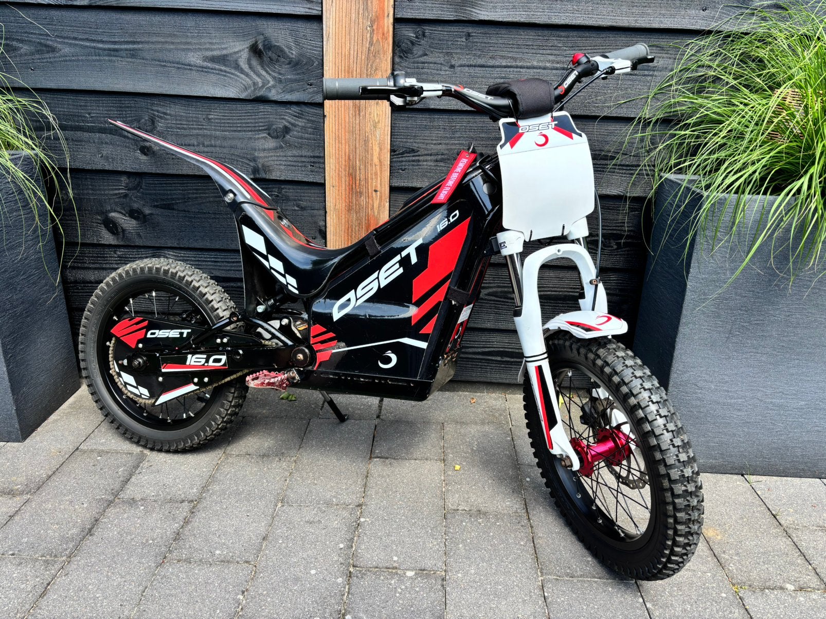 🚀 OSET 16.0 Racing Crossmotor Trail⚡️Electrisch 36V 800W, Ophalen, Schijfrem, 0 cc, Pitbike
