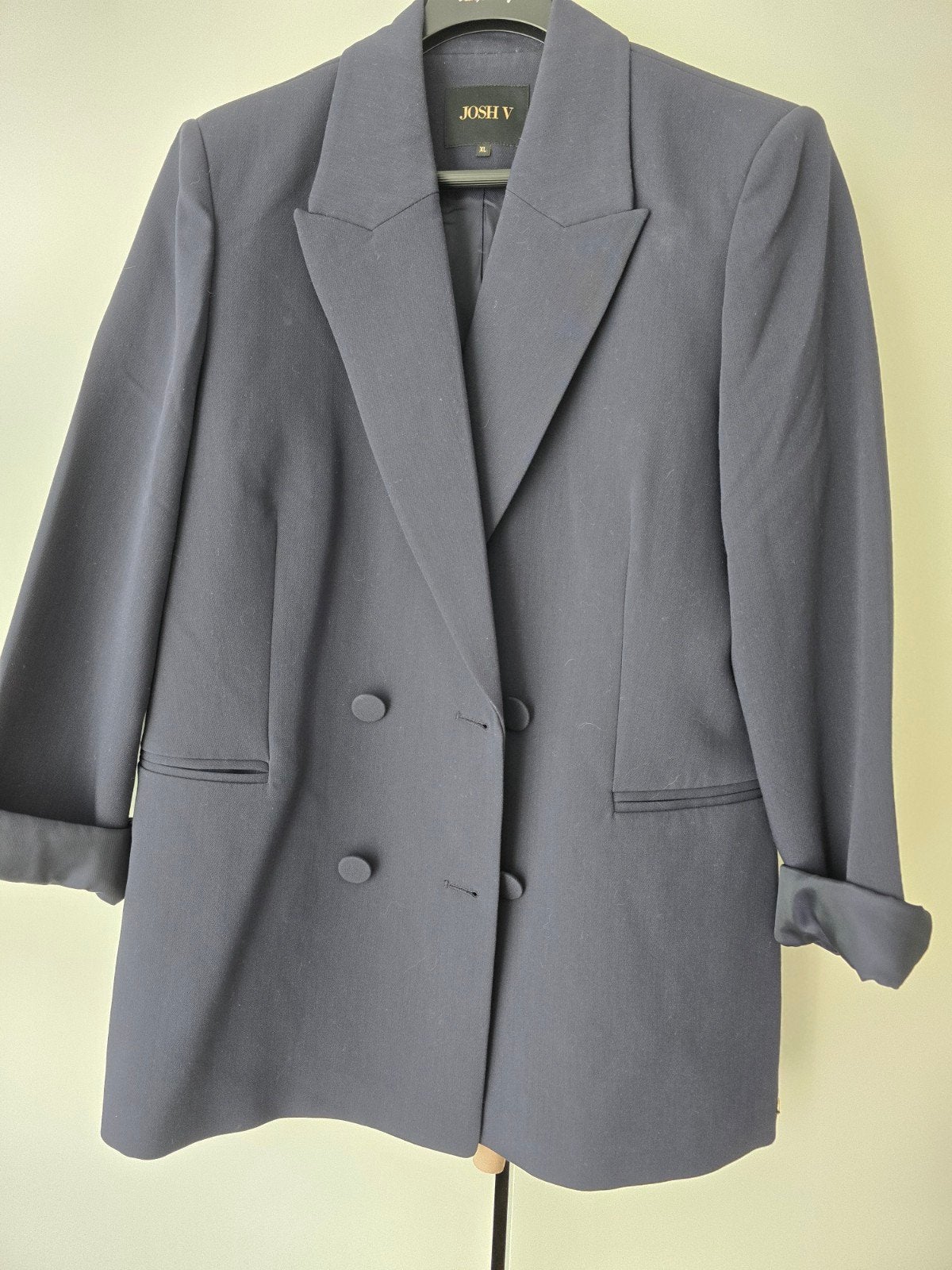 josh blazer blauw maat XL, Ophalen of Verzenden, Zo goed als nieuw, Maat 46/48 (XL) of groter, Blauw