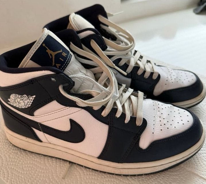 Nike Air Jordan model 554724-174, Blauw, Ophalen of Verzenden, Sneakers of Gympen, Gedragen