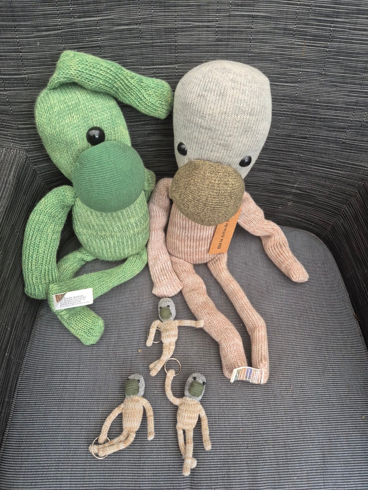 Ditis Artis Partis Knuffels en Sleutelhangers, Overige merken, Overige karakters, Overige typen, Ophalen of Verzenden