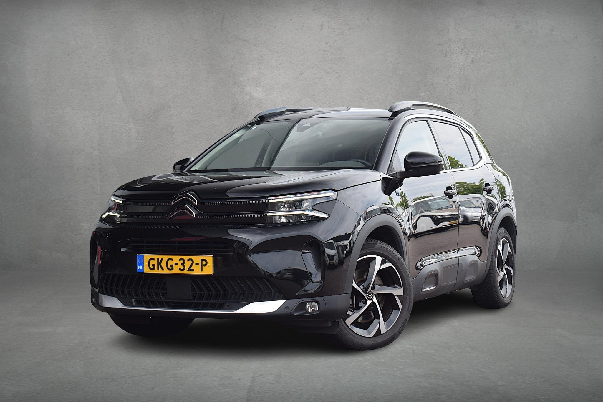 Citroen C5 Aircross 1.6 Plug-in Hybrid 225pk Plus | Trekhaak, Auto's, Gebruikt, 4 cilinders, C5 Aircross, Leder en Stof