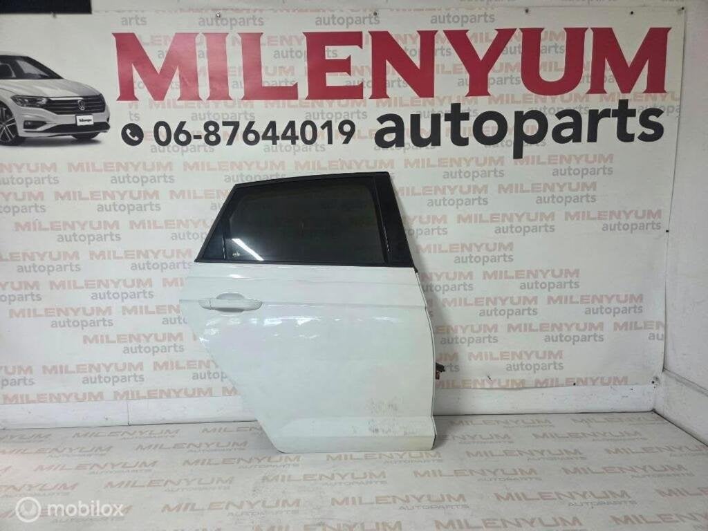 Portier rechtsachter  Volkswagen Polo AW1 ('17-'21) LC9A, Gebruikt, Ophalen of Verzenden, Milenyum Cars, Mehmetali7067@gmail.com