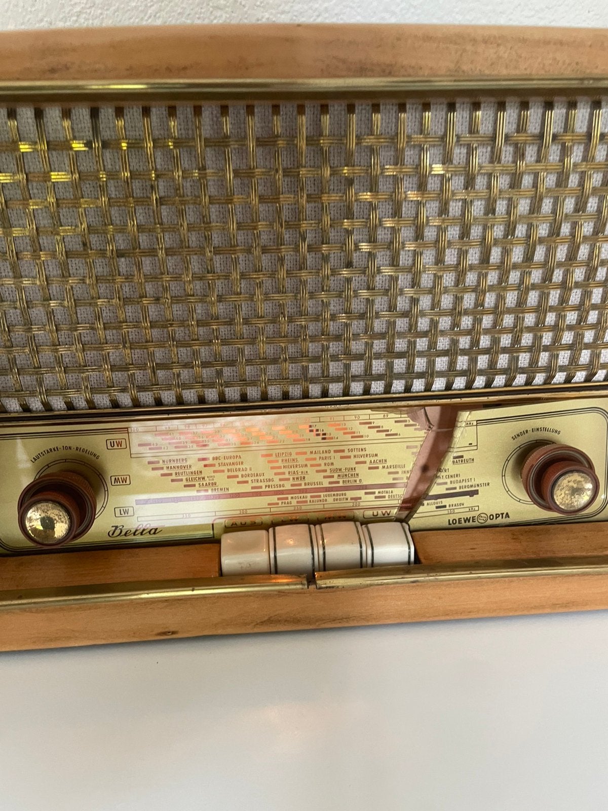 Loewe Opta buizen radio, Ophalen of Verzenden