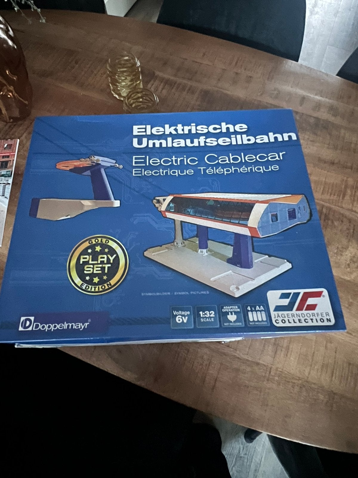 Skilift kerst decoratie, Ophalen of Verzenden, Zo goed als nieuw