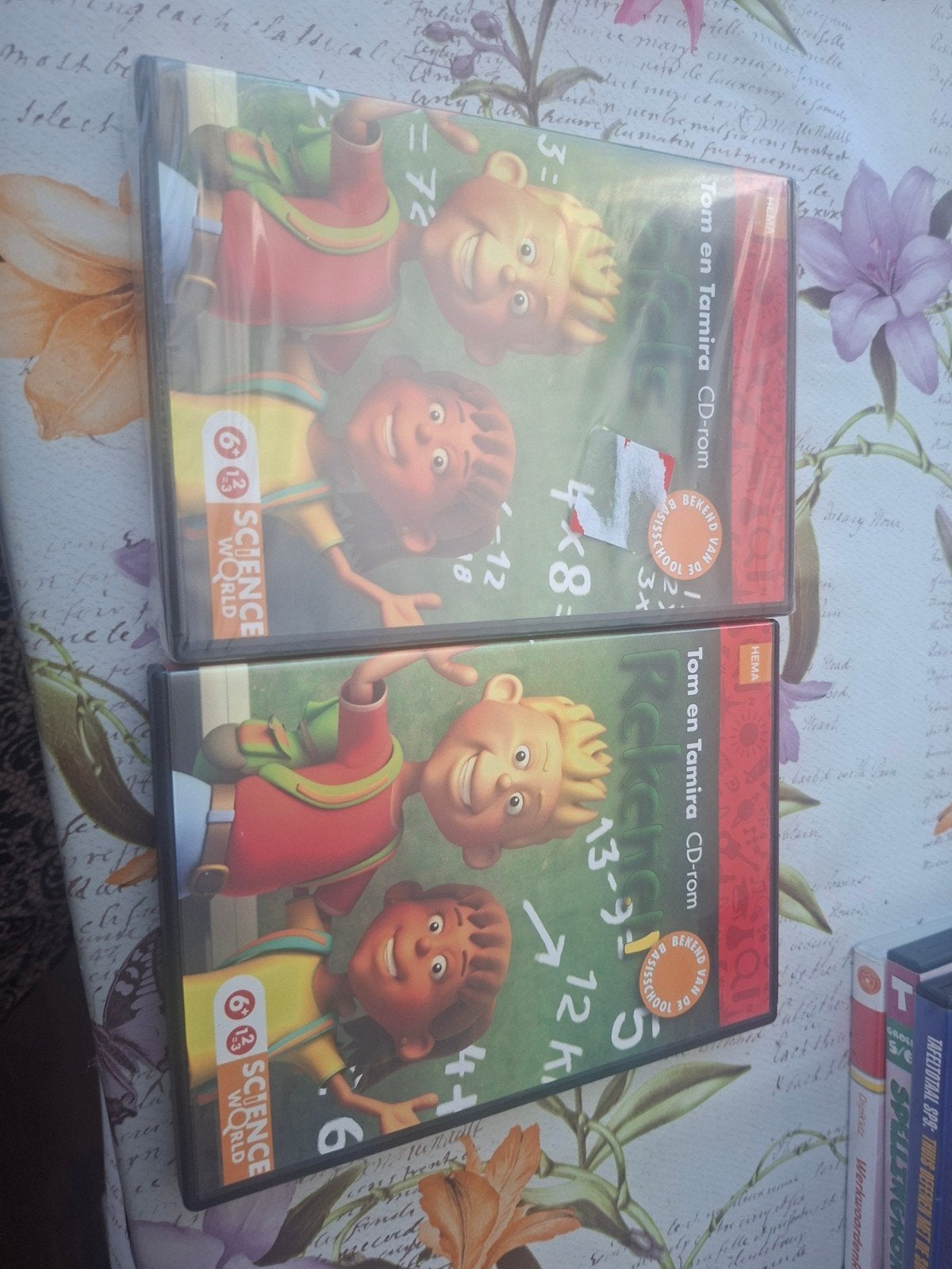 Tom en tamira cd rom leren rekenen en tafels, Ophalen of Verzenden, Zo goed als nieuw