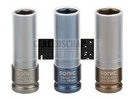 OPRUIMING! Sonic 1/2" lange doppenset 17-19-21mm (NIEUW), Auto diversen, Autogereedschap, ., Nieuw, Ophalen of Verzenden, .
