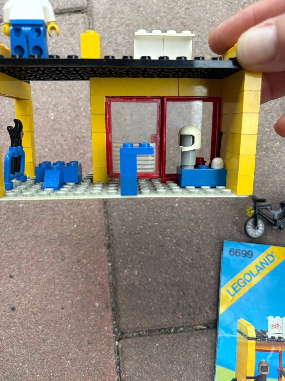 LEGO Legoland 6699 Fietsenwinkel met instructieboekje, Ophalen, Gebruikt, Overige merken