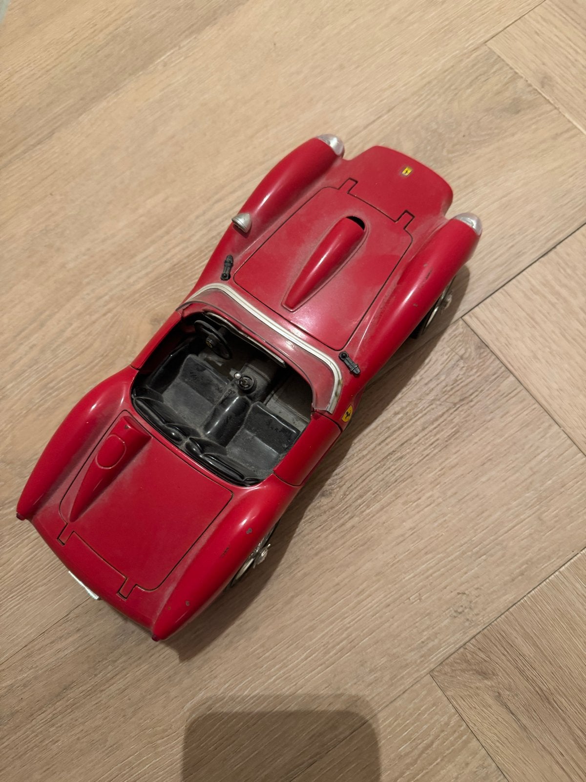 Vintage Ferrari Testarossa modelauto uit de jaren '80, Overige merken, Gebruikt, Auto, Groter dan 1:32