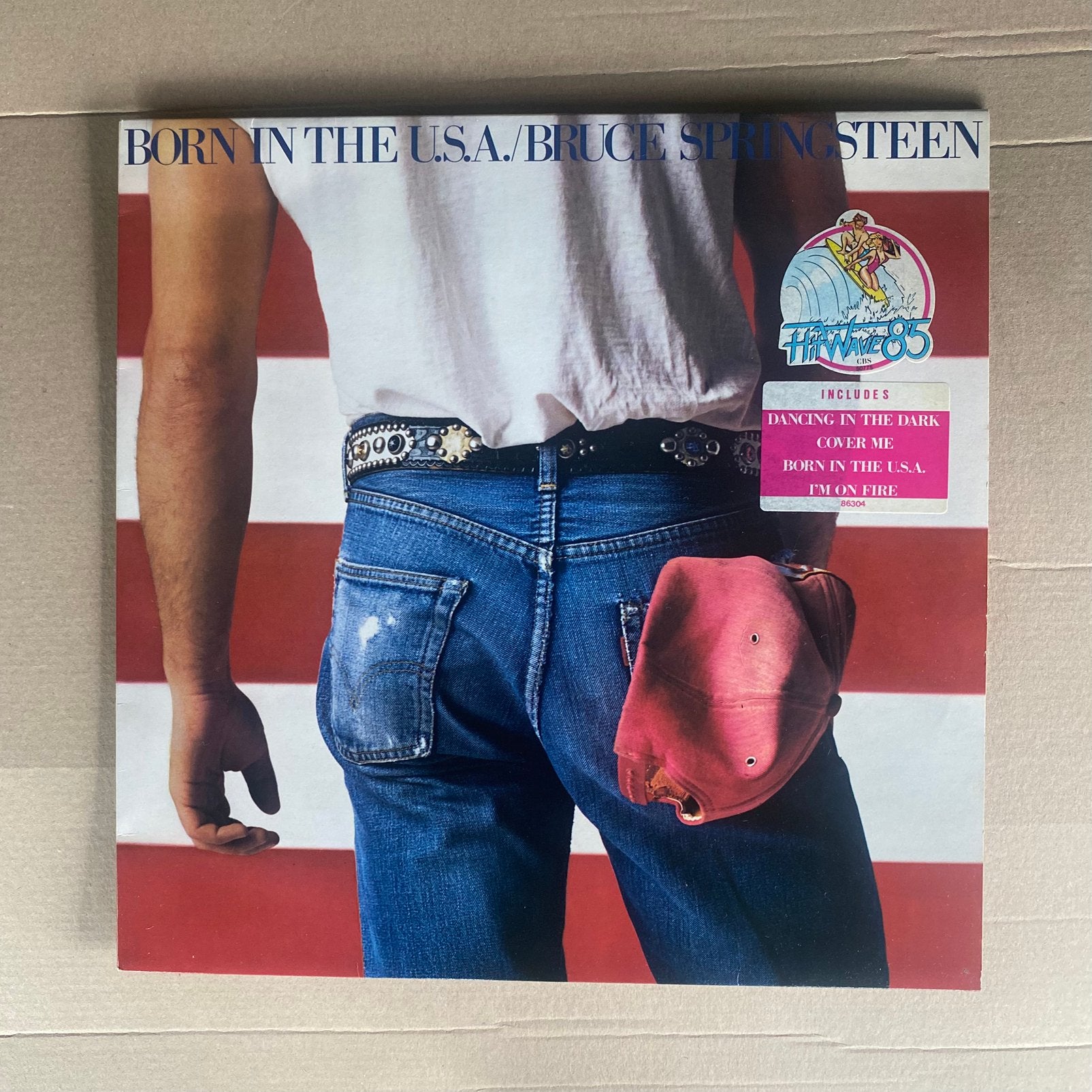 Lp - Bruce Springsteen - Born in the USA, Ophalen of Verzenden, Gebruikt, 12 inch, Poprock