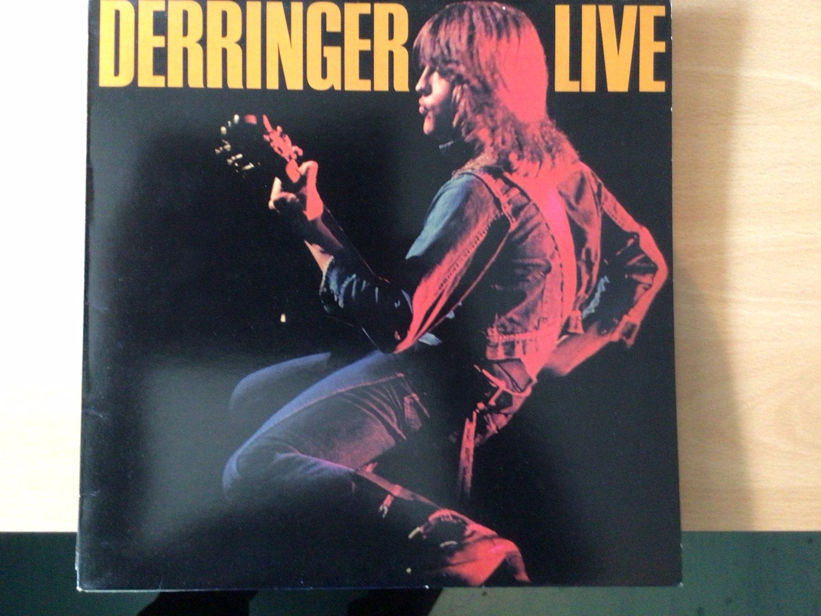 Rick Derringer-Live. Excellent vinyl, german press. Geweldig, Ophalen of Verzenden, Zo goed als nieuw, 12 inch, Poprock