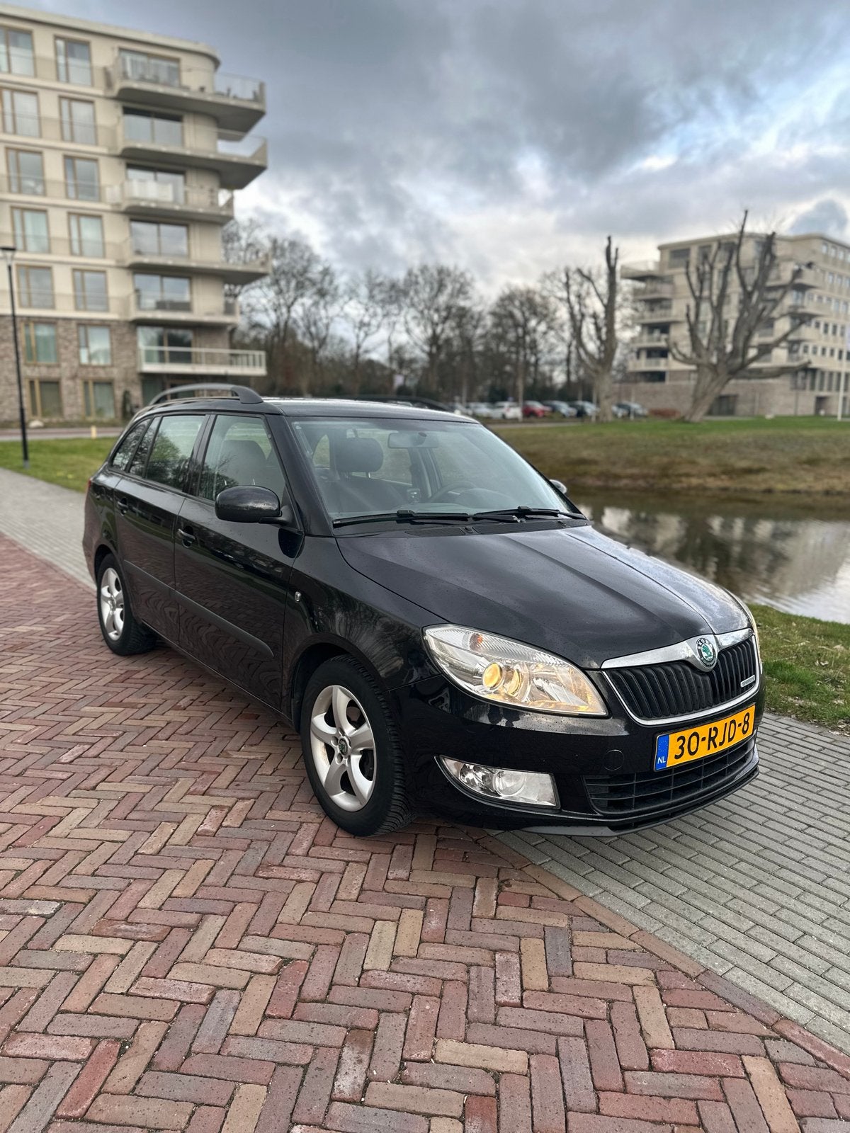 Skoda Fabia 1.2 TDI Combi | Cruise Control | 2011, Voorwielaandrijving, Zwart, 1199 cc, Zwart