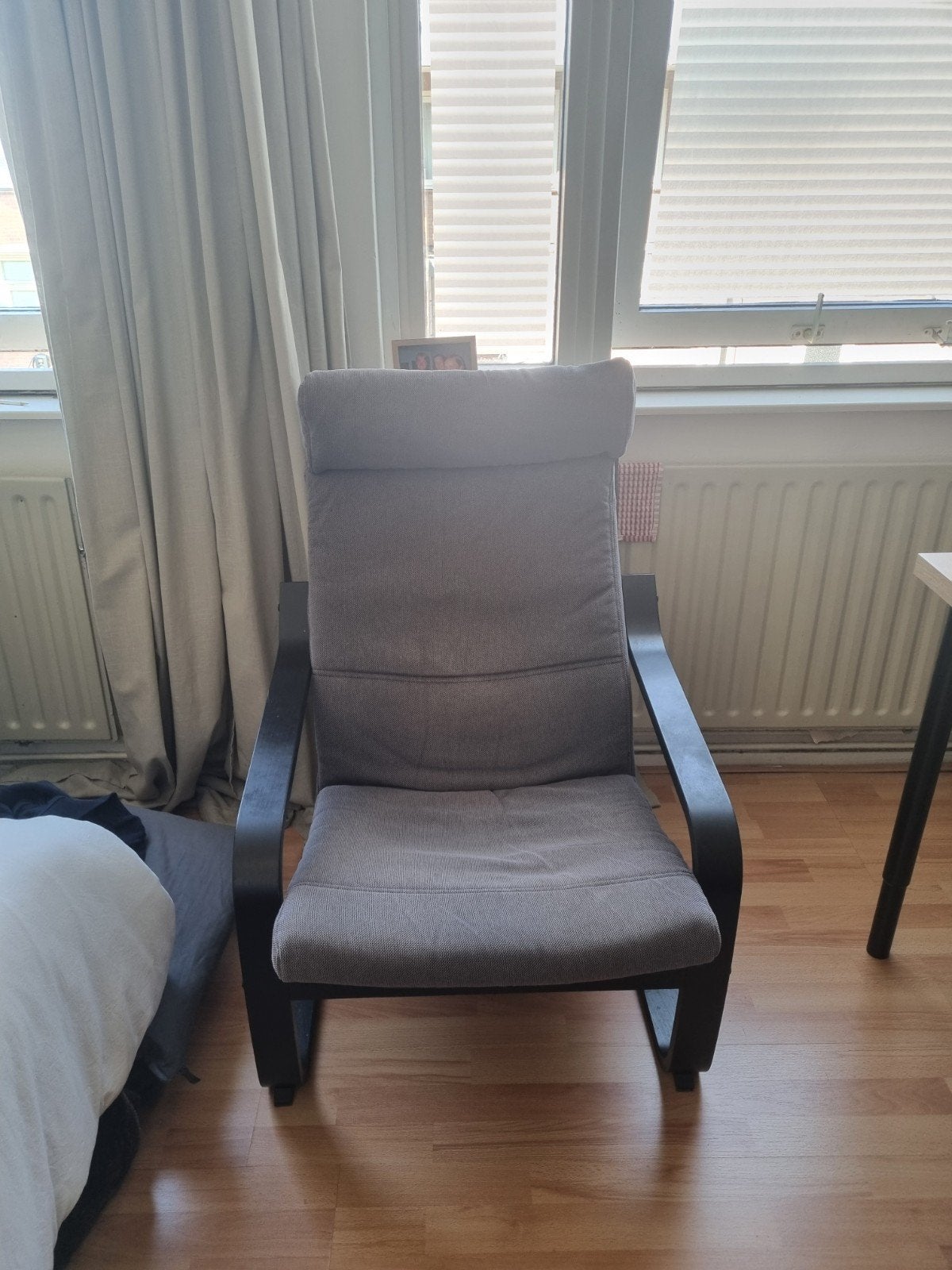 IKEA POÄNG fauteuil, Ophalen, Gebruikt, 100 tot 125 cm, Stof