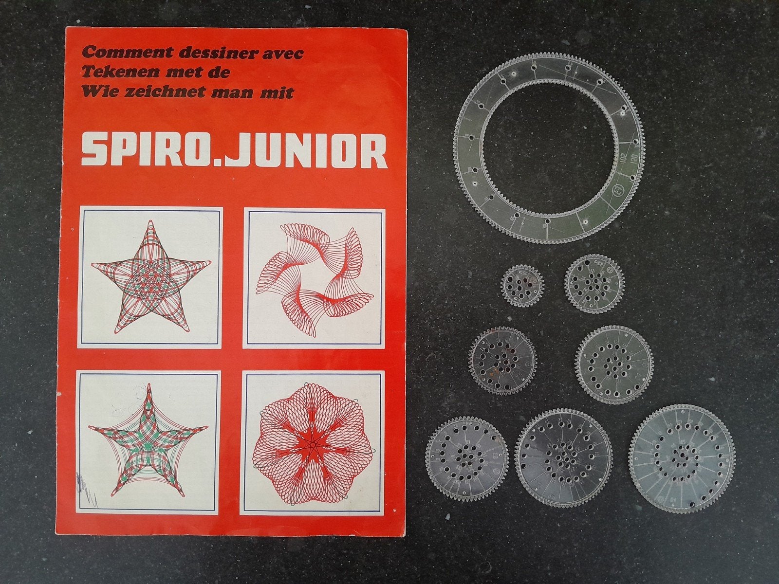 Spiragraph spirograaf spiraal spiro, Ophalen of Verzenden, Zo goed als nieuw, Overige typen