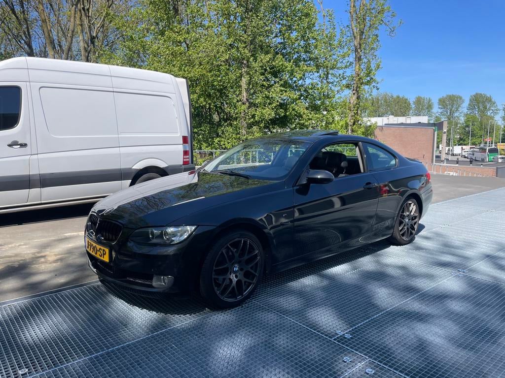 BMW 3-Serie 2.0 I 320 Coupe 2008 Zwart OPKNAPPER, Achterwielaandrijving, 1995 cc, 4 cilinders, 4 stoelen